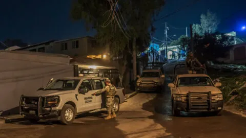 Marina realiza acciones en Baja California; hay 18 detenidos, droga e inmuebles asegurados