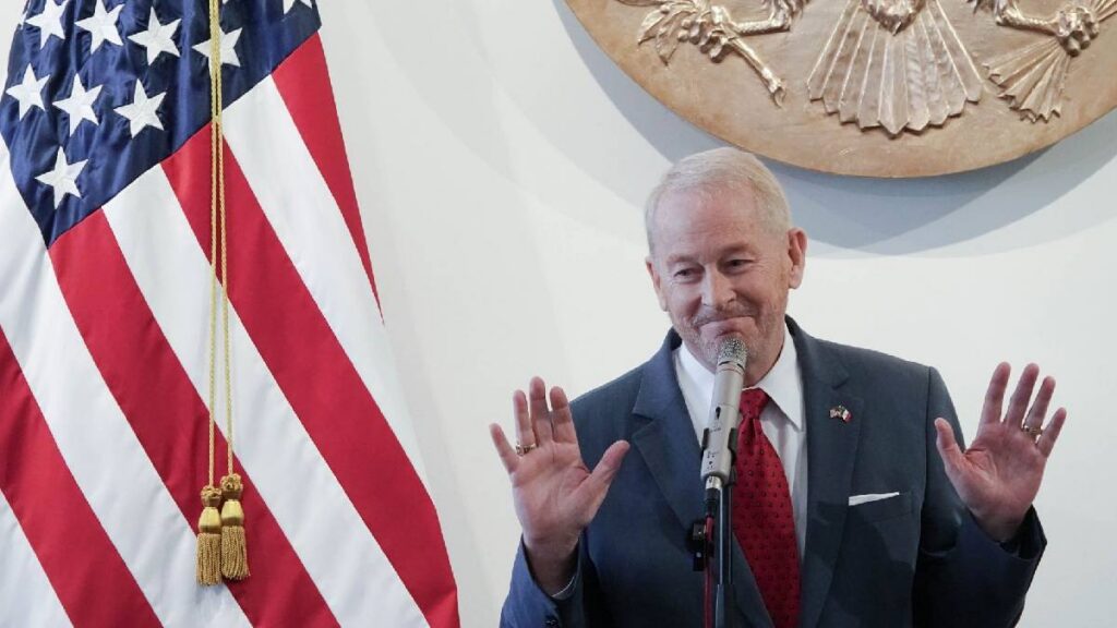 Embajador de EU reconoce al Gobierno de México por captura de “El Jardinero” y resalta cooperación bilateral.