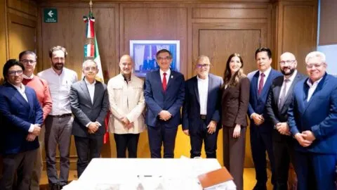 Gestiona Tamaulipas con la SICT impulso a infraestructura carretera y ferroviaria para fortalecer la conectividad y el desarrollo del estado