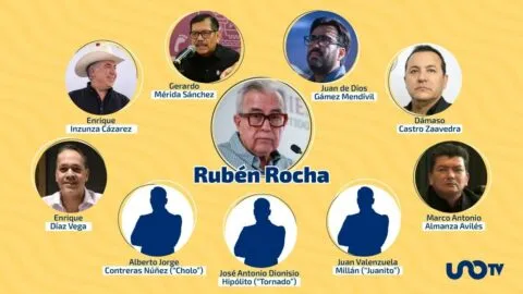 Ellos son los 10 mexicanos señalados por narcotráfico por EE. UU. en Sinaloa