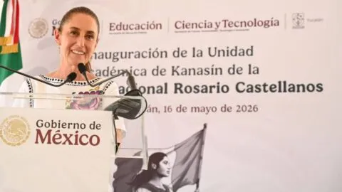 Sheinbaum responde en Yucatán: “Ningún gobierno extranjero arrebatará la Transformación”