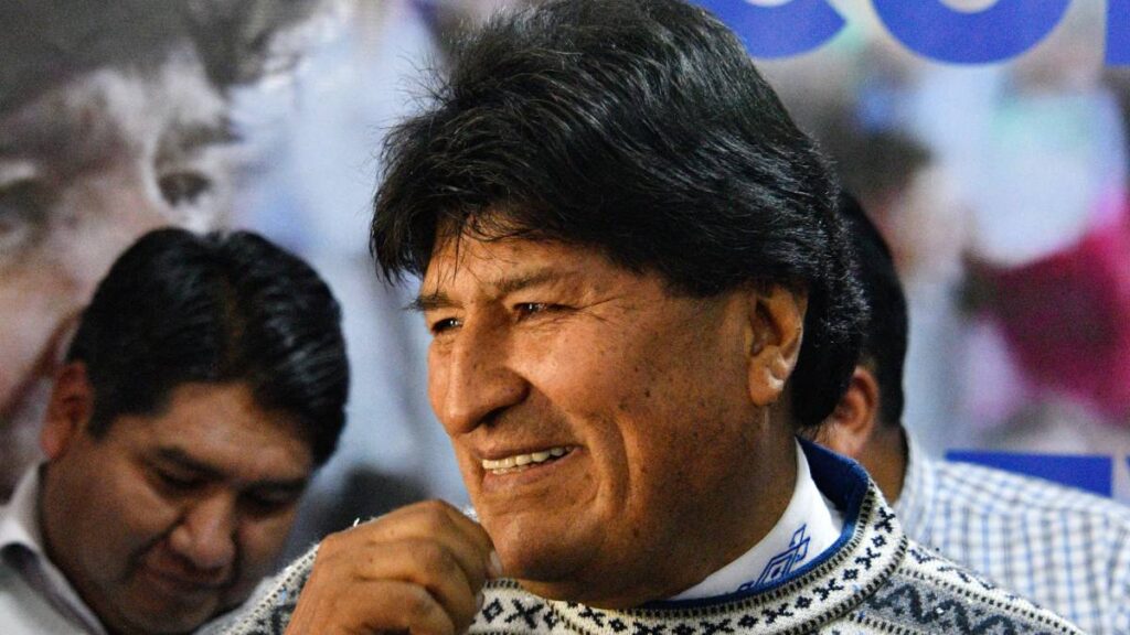 Evo Morales.