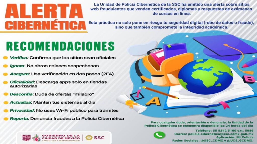 Policía Cibernética alerta por fraudes digitales