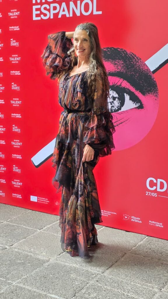 Ángela Molina en la presentación de la Muestra de Cine Español