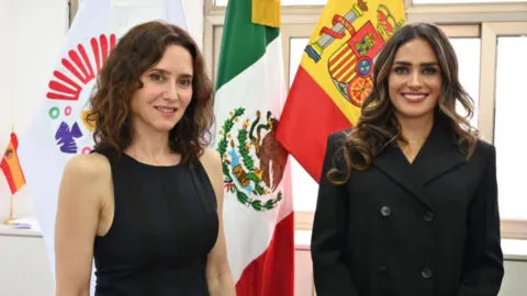 Isabel Díaz Ayuso impulsa en México una narrativa sin culpa: "hermandad" sobre conquista