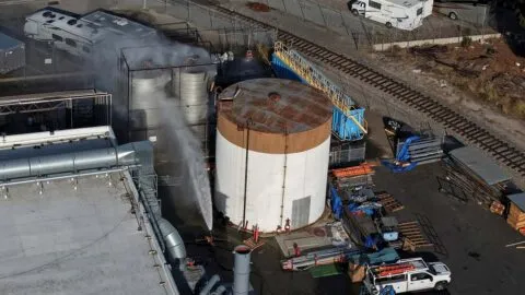 Alerta por fuga en tanque con químicos; desalojan cerca de 40 mil personas en Garden Grove