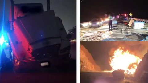 Carreteras cerradas este viernes por accidentes, según reportes de la Guardia Nacional