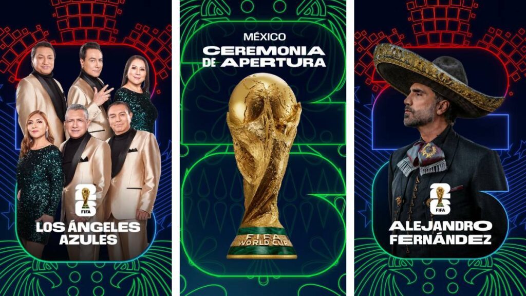 Artistas latinos participarán en la inauguración del Mundial 2026