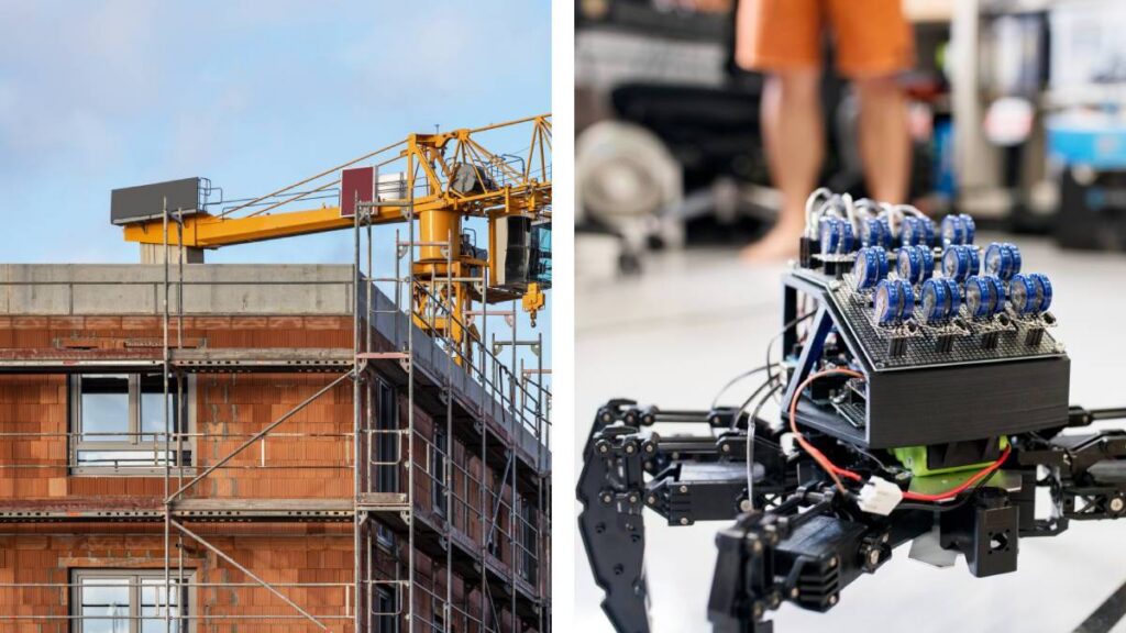 Charlotte es un robot constructor