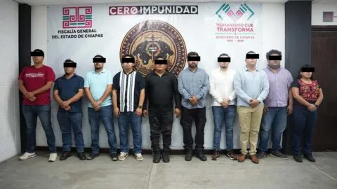 Detienen a 10 por presunta tortura en Tuxtla Gutiérrez, Chiapas