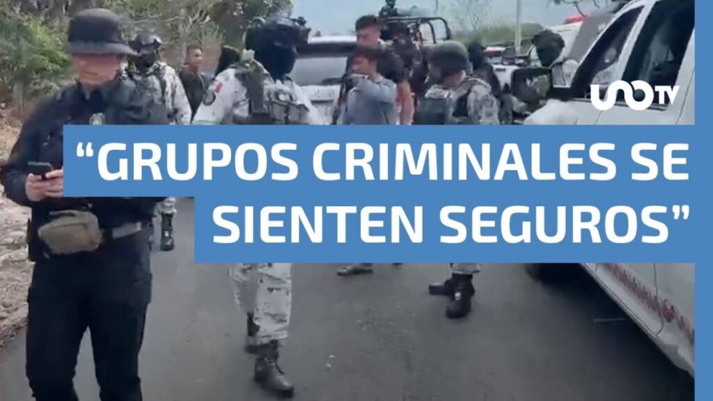 Violencia en Chilapa provoca desplazamiento de familias en Guerrero.