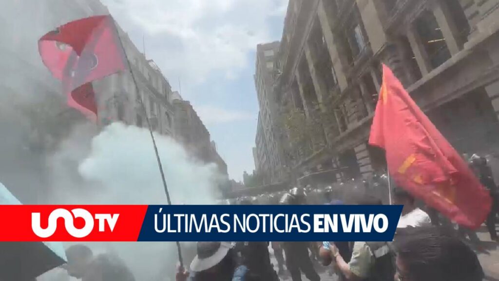 cnte-se-enfrenta-policia-zocalo