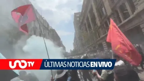 No llegan maestros al Zócalo, elementos de la SSC los detienen; sigue el minuto a minuto