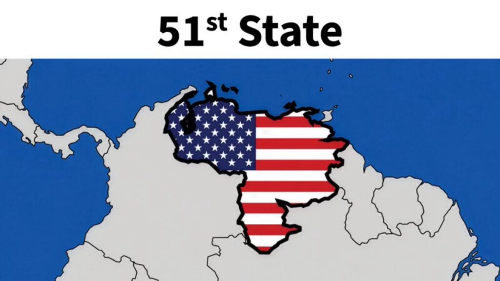 Con imagen en redes, Trump insiste en convertir a Venezuela en el estado 51 de EE. UU.