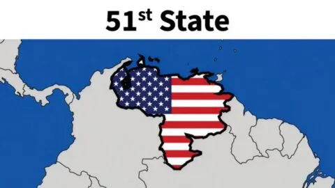 Con imagen en redes, Trump insiste en convertir a Venezuela en el estado 51 de EE. UU.