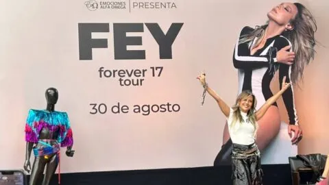 Fey anuncia nueva música y concierto en el Auditorio Nacional