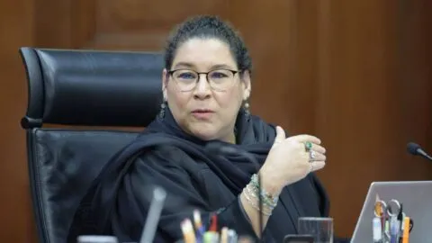 Lenia Batres cumple “sueño” de presidir temporalmente la SCJN ante ausencia de Hugo Aguilar Ortiz