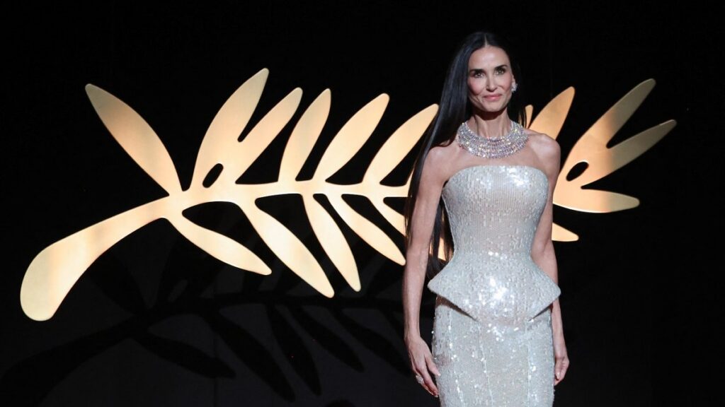 Demi Moore Festival De Cannes