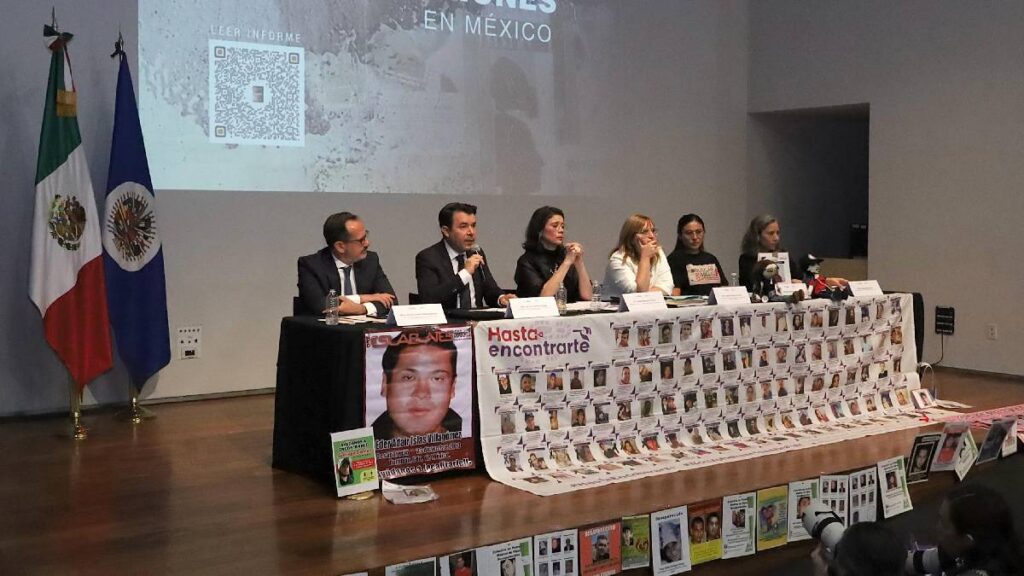La CIDH destacó la apertura de México al diálogo con víctimas y la cooperación internacional sobre desapariciones.