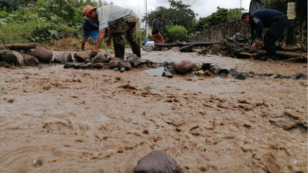 Las lluvias pueden generar deslaves e inundaciones