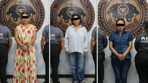 Detienen a exalcaldesa y funcionaria de Jiquipilas, Chiapas y a funcionaria de Ocozocoautla
