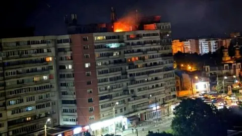 Dron ruso impacta edificio en Rumania y desata alerta en la OTAN