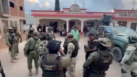Ejército despliega operativo en la sierra de Durango para proteger a familias que regresaron tras huir de la violencia