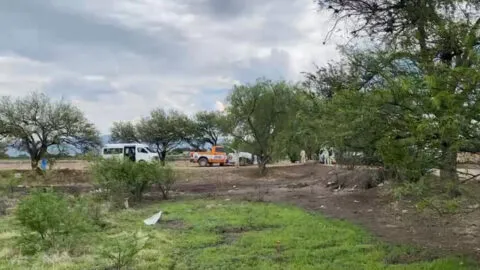 Investigan hallazgo de restos humanos en tiradero de basura en Santa Rosa de Lima, Villagrán