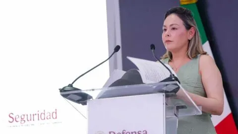 Yeraldine Bonilla, gobernadora interina de Sinaloa, anuncia que está embarazada