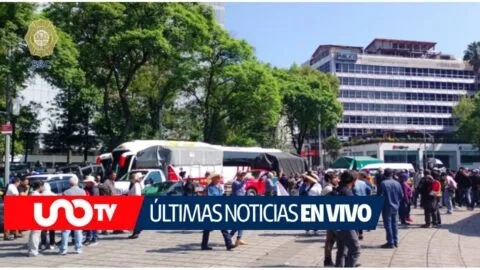 Megamarcha de transportistas y campesinos avanza hacia el Senado; sigue el minuto a minuto en vivo