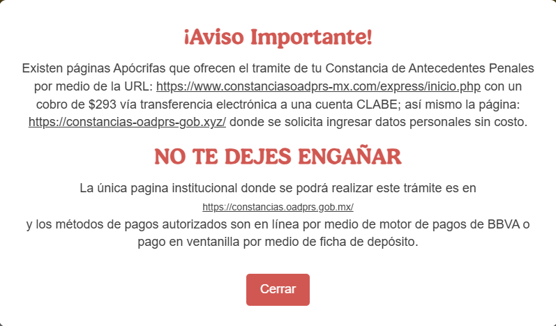 antecedentes no penales