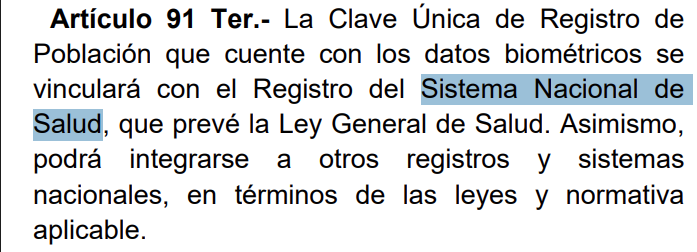 Foto: Ley General de Población
