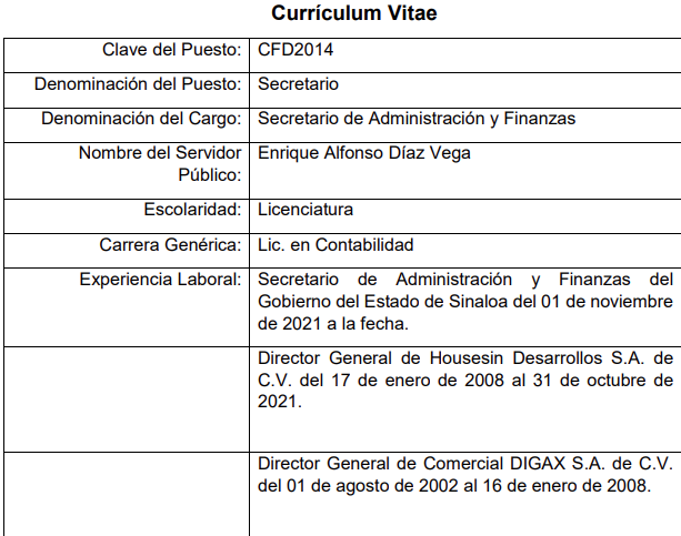 Foto: Transparencia Sinaloa.
