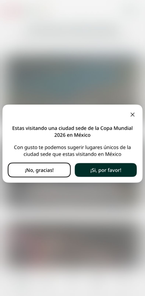 Foto: App México Invita