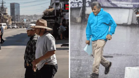 Clima en México para este lunes: 20 estados con lluvia y 26 con calor superior a 35 grados