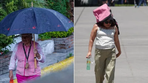 México verá disminución de calor este sábado, pero lluvias incrementarán