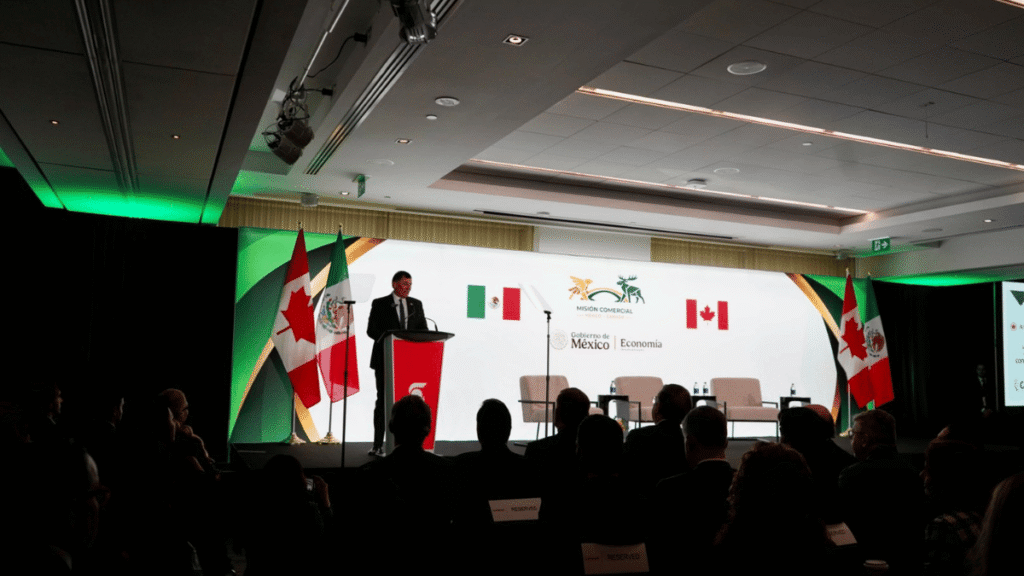 Reuniones empresariales México y Canadá