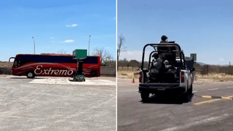 Localizan artefactos explosivos y cierran carretera Zacatecas-Jalisco