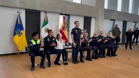 Mandos de Jalisco son capacitados por la Policía Nacional de España rumbo al Mundial
