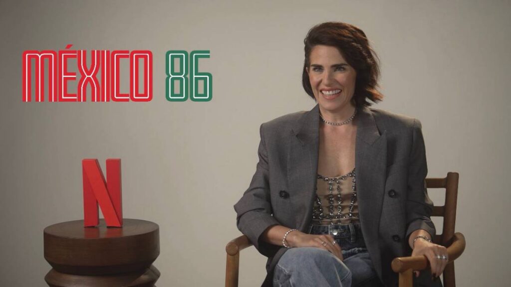 Karla Souza presenta nueva cinta junto a Diego Luna y Daniel Giménez