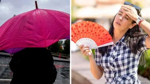 CDMX nuevamente con ambiente caluroso, pero alertan por lluvia fuerte