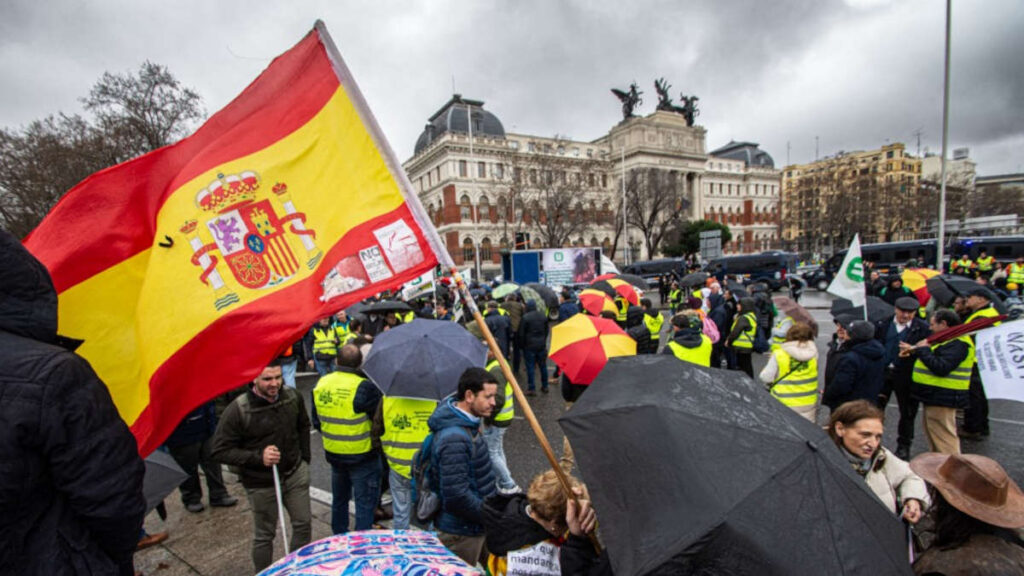 Protestas en Madrid
