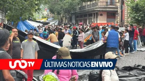 Marcha de la CNTE en VIVO: maestros no llegaron al Zócalo de CDMX; se instalan en calle 5 de mayo