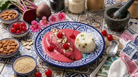 Receta para hacer mole rosa en el Día de las Madres