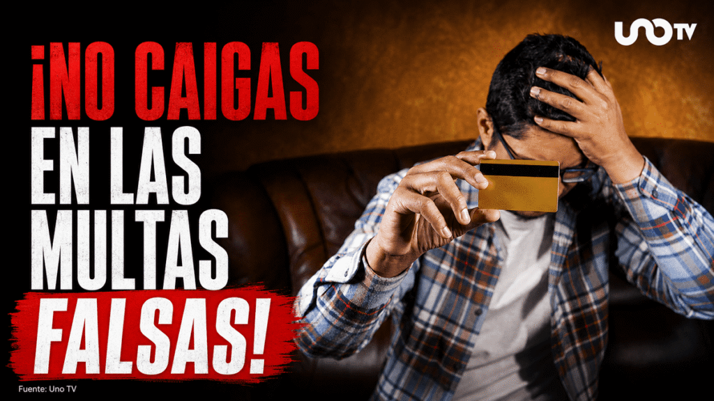 ¡Te piden dinero y tus datos bancarios! No caigas en multas falsas