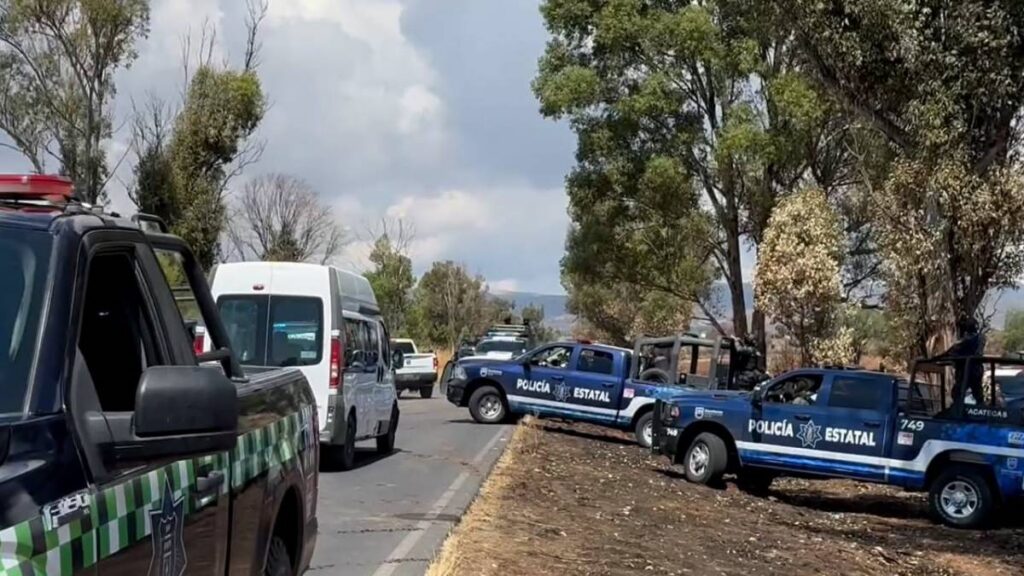 Narcobloqueos en Zacatecas provocan operativo.