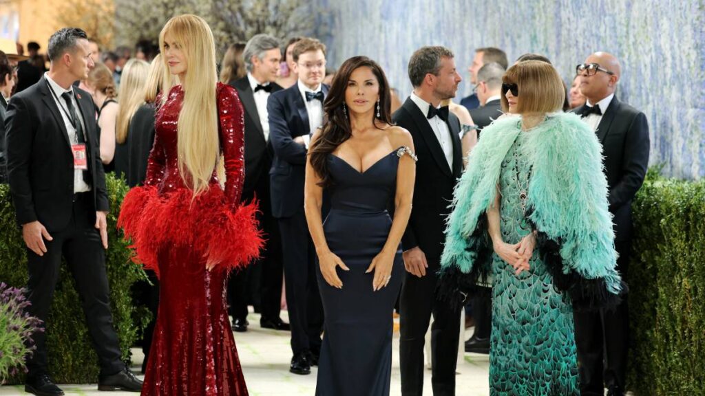 Nicole Kidman, Lauren Sanchez and Anna Wintour