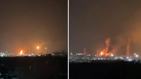 Reportan explosión en refinería de Salina Cruz, se movilizan cuerpos de emergencia; hay al menos 6 lesionados