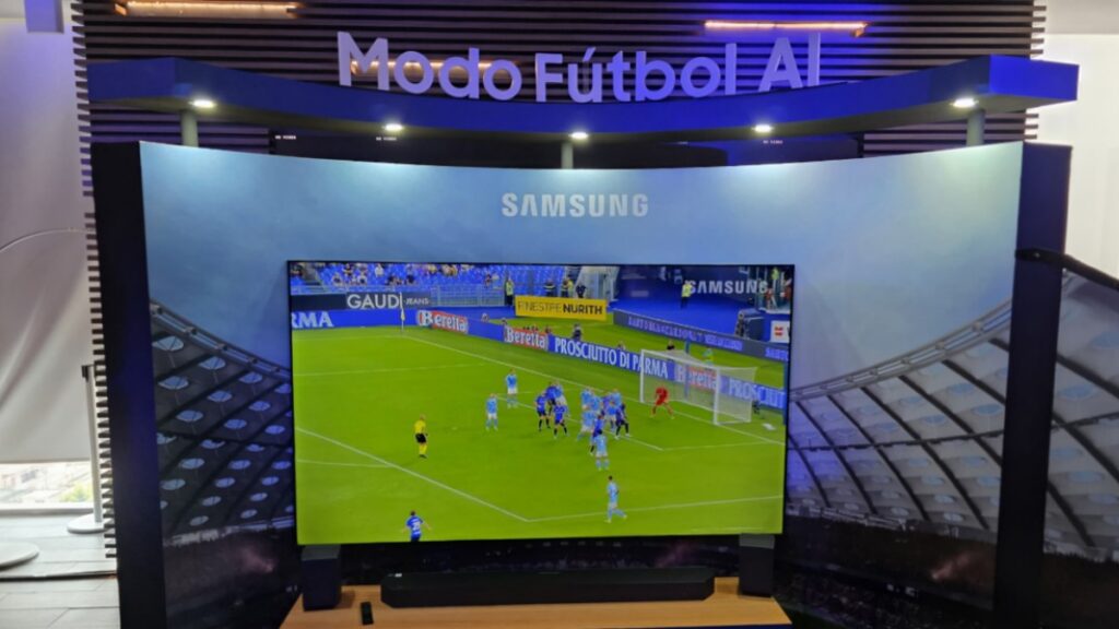 Samsung presenta sus pantallas VISION AI TV para el Mundial 2026