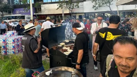 Por ausencia de Rocha Moya y Juan de Dios Gámez, arman "carnita asada" en el Ayuntamiento de Culiacán